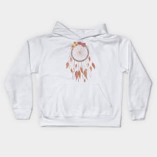 Boho dream catcher Kids Hoodie